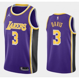 Dres Los Angeles Lakers Anthony Davis 3 2020-21 Jordan Brand Statement Edition Swingman